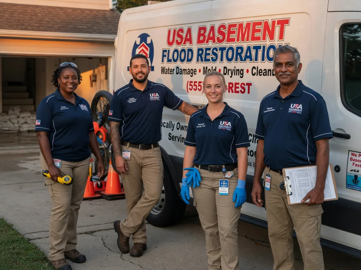 Basement Flood Cleanup company in London, OH